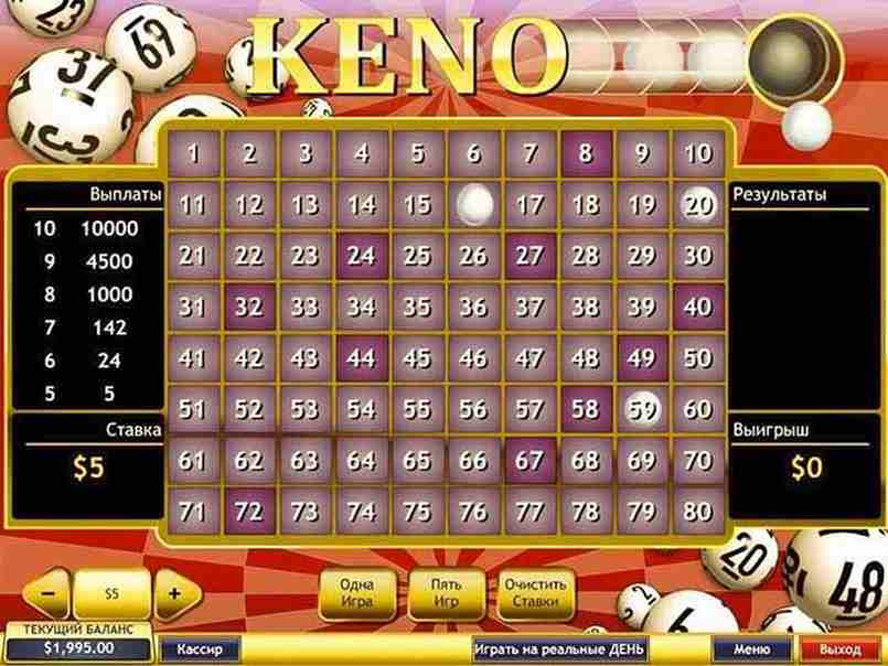 Phần mềm Keno mang lại rất nhiều lợi ích cho người chơi